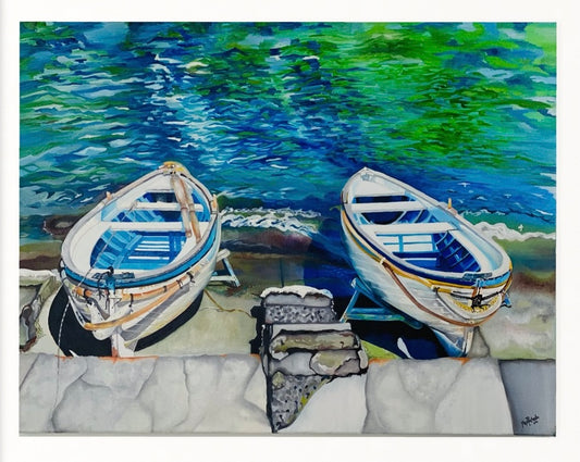 Boats of Capri PRINT